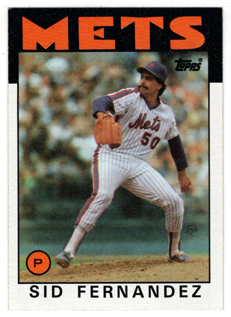 Sid Fernandez - New York Mets (MLB Baseball Card) 1986 Topps # 104 Mint