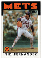 Sid Fernandez - New York Mets (MLB Baseball Card) 1986 Topps # 104 Mint