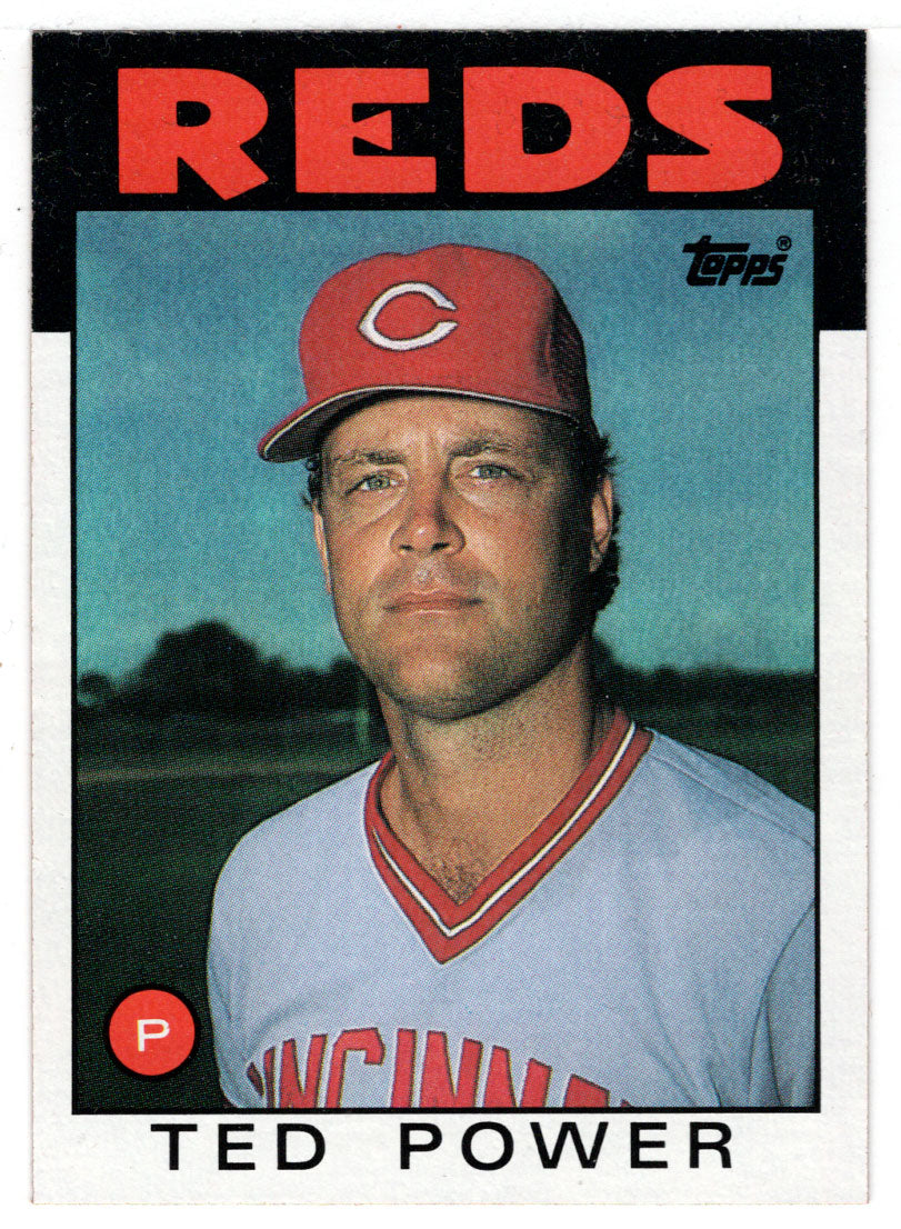 Ted Power - Cincinnati Reds (MLB Baseball Card) 1986 Topps # 108 Mint