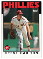 Steve Carlton - Philadelphia Phillies (MLB Baseball Card) 1986 Topps # 120 Mint