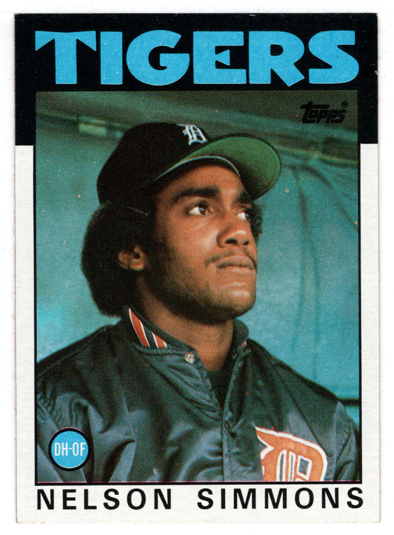 Nelson Simmons RC - Detroit Tigers (MLB Baseball Card) 1986 Topps # 121 Mint