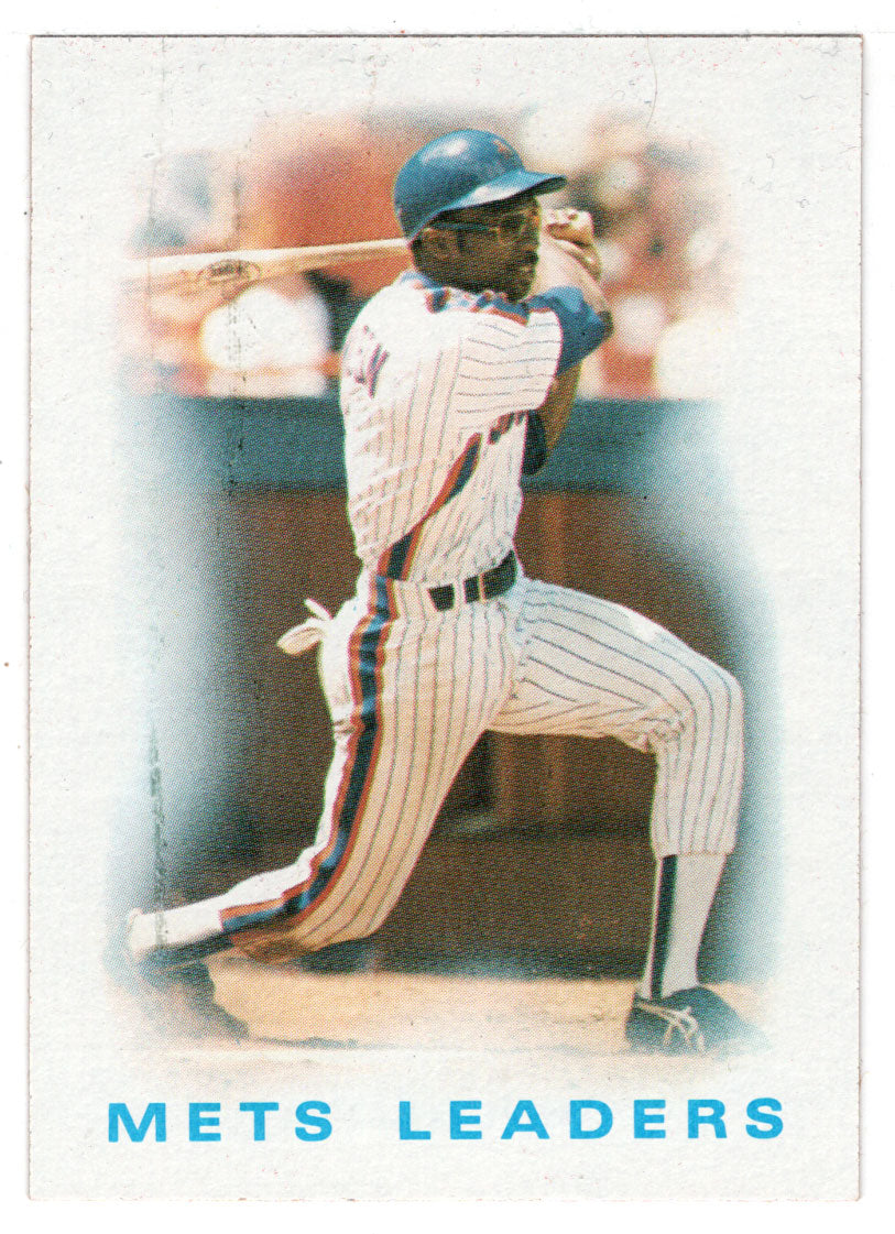 Mookie Wilson - New York Mets  - Team Leaders (MLB Baseball Card) 1986 Topps # 126 Mint