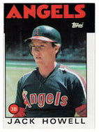 Jack Howell RC - California Angels (MLB Baseball Card) 1986 Topps # 127 Mint