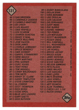 Load image into Gallery viewer, Checklist # 1 (MLB Baseball Card) 1986 Topps # 131 Mint
