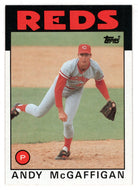 Andy McGaffigan - Cincinnati Reds (MLB Baseball Card) 1986 Topps # 133 Mint