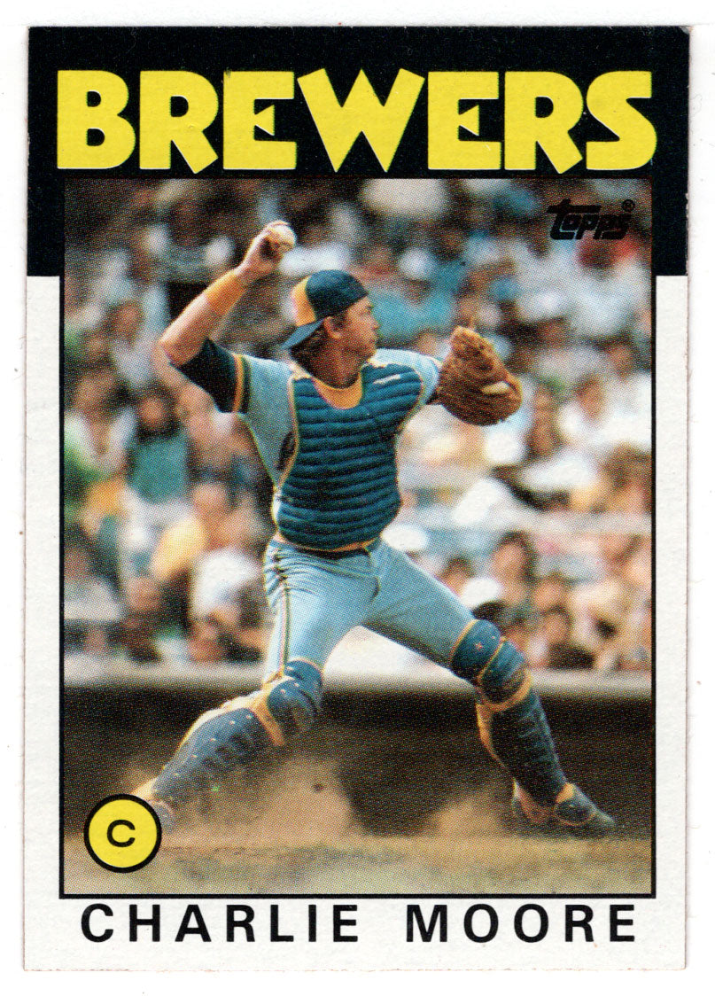 Charlie Moore - Milwaukee Brewers (MLB Baseball Card) 1986 Topps # 137 Mint