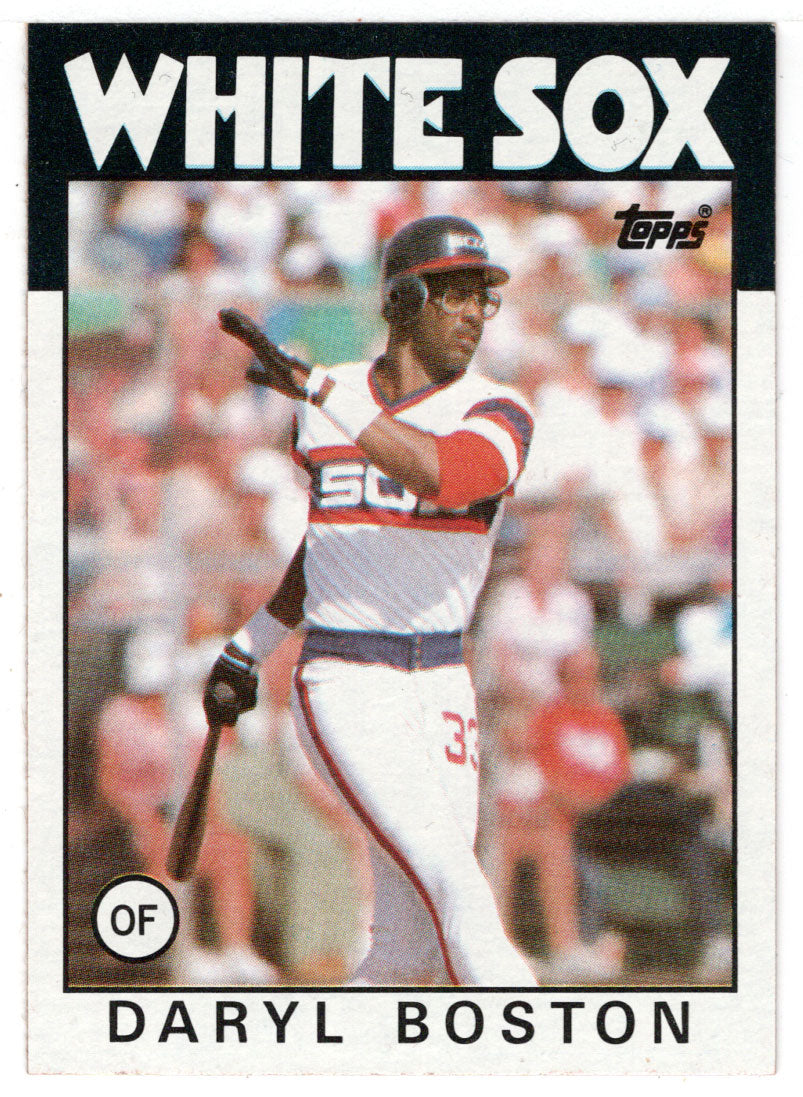 Daryl Boston - Chicago White Sox (MLB Baseball Card) 1986 Topps # 139 Mint