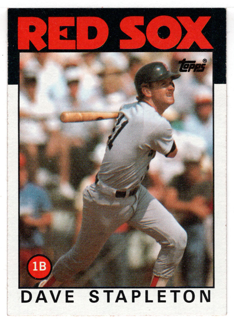 Dave Stapleton - Boston Red Sox (MLB Baseball Card) 1986 Topps # 151 Mint