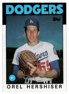 Orel Hershiser - Los Angeles Dodgers (MLB Baseball Card) 1986 Topps # 159 Mint