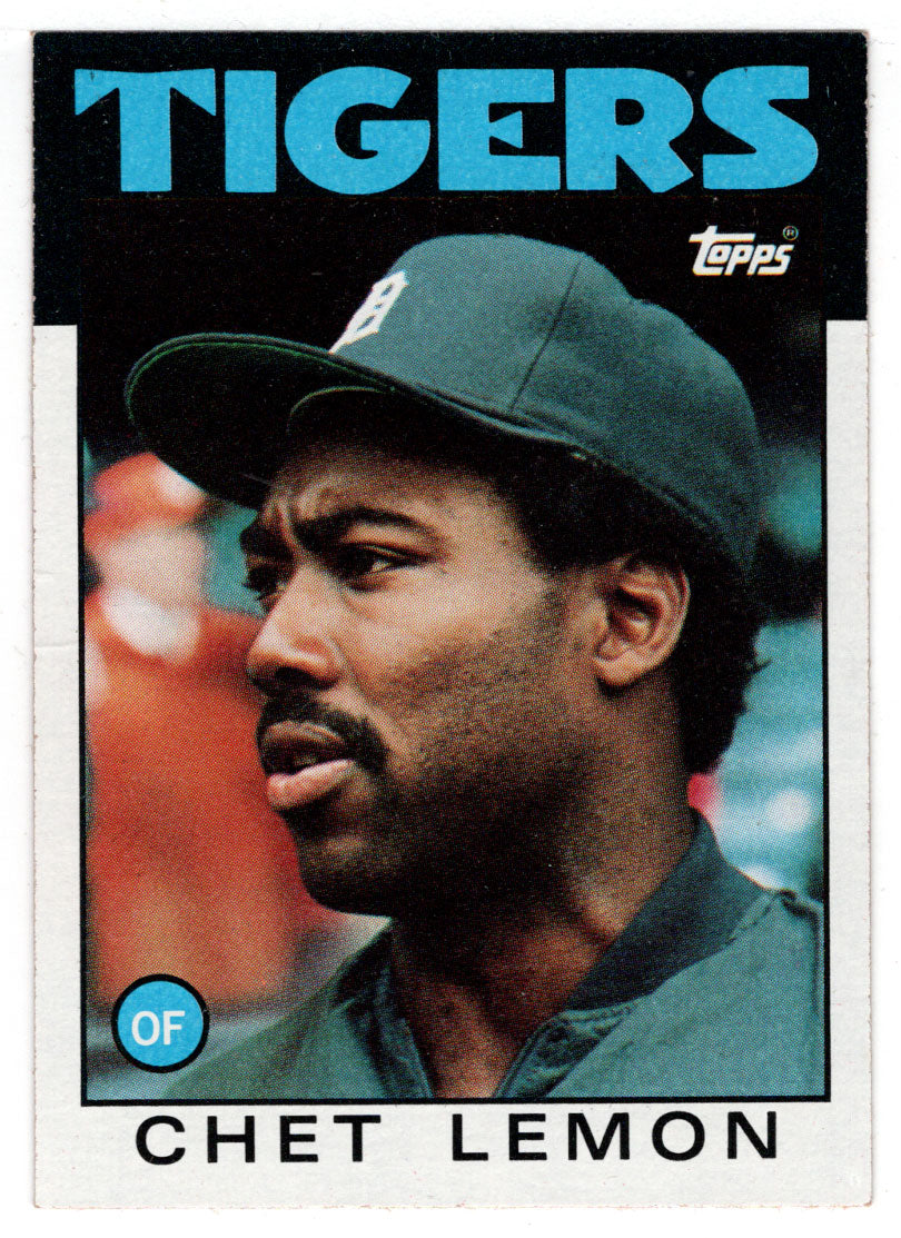 Chet Lemon - Detroit Tigers (MLB Baseball Card) 1986 Topps # 160 Mint