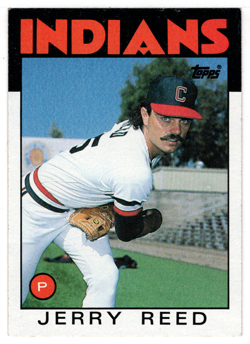 Jerry Reed RC - Cleveland Indians (MLB Baseball Card) 1986 Topps # 172 Mint