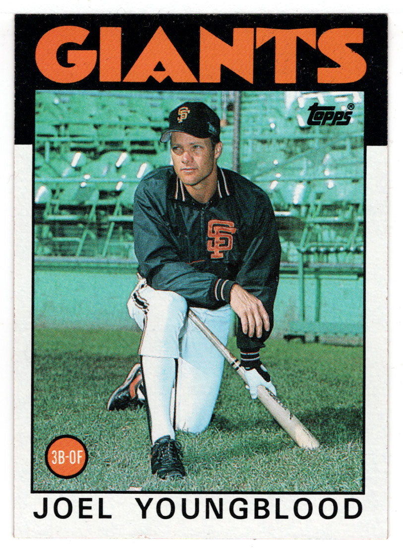 Joel Youngblood - San Francisco Giants (MLB Baseball Card) 1986 Topps # 177 Mint
