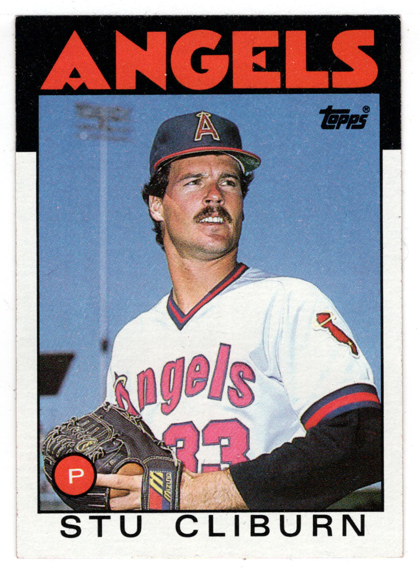 Stu Cliburn RC - California Angels (MLB Baseball Card) 1986 Topps # 179 Mint
