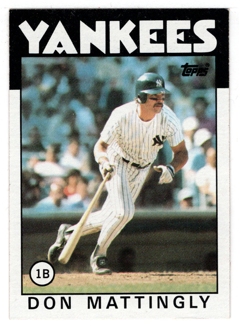 Don Mattingly - New York Yankees (MLB Baseball Card) 1986 Topps # 180 Mint