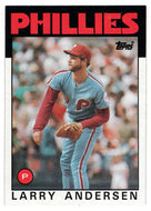 Larry Andersen - Philadelphia Phillies (MLB Baseball Card) 1986 Topps # 183 Mint
