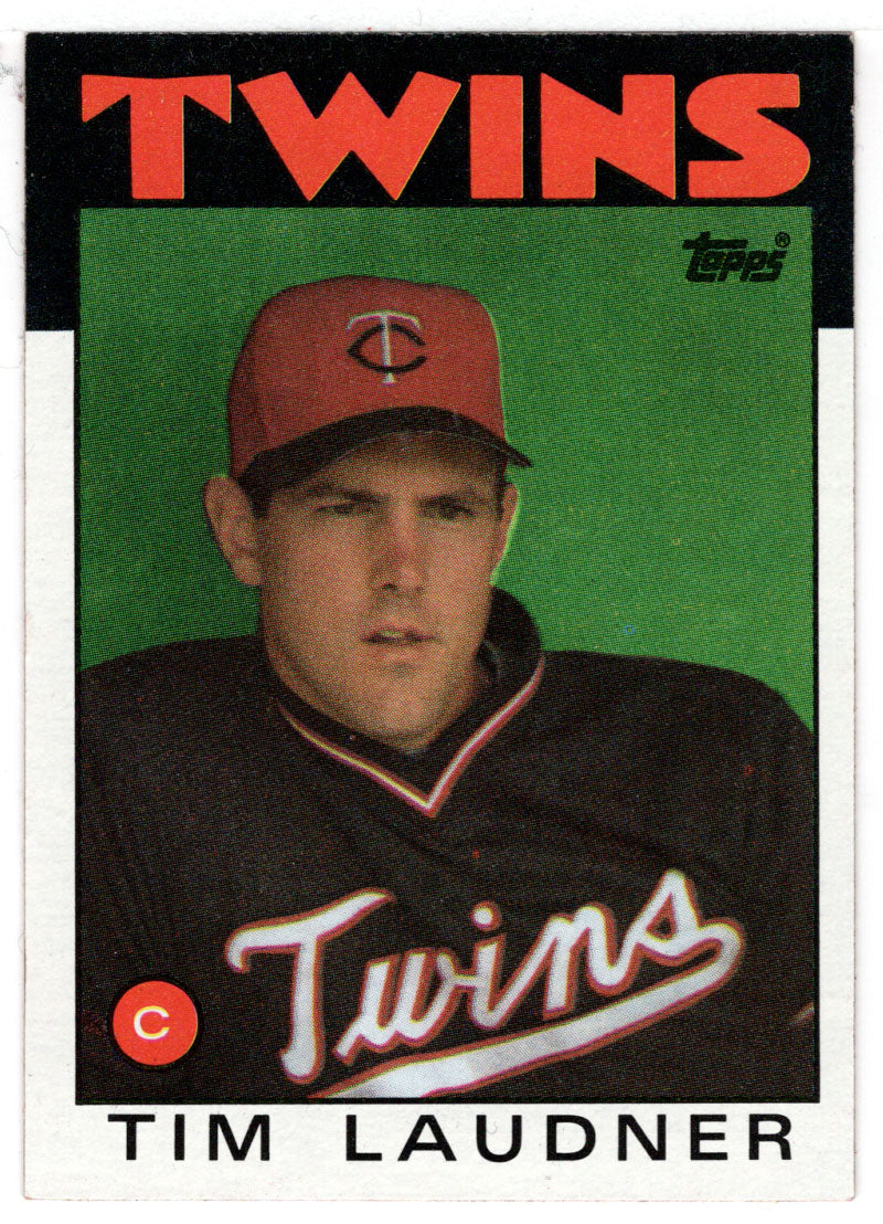 Tim Laudner - Minnesota Twins (MLB Baseball Card) 1986 Topps # 184 Mint