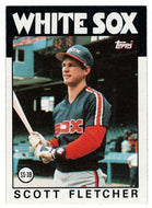 Scott Fletcher - Chicago White Sox (MLB Baseball Card) 1986 Topps # 187 Mint