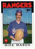 Mike Mason - Texas Rangers (MLB Baseball Card) 1986 Topps # 189 Mint