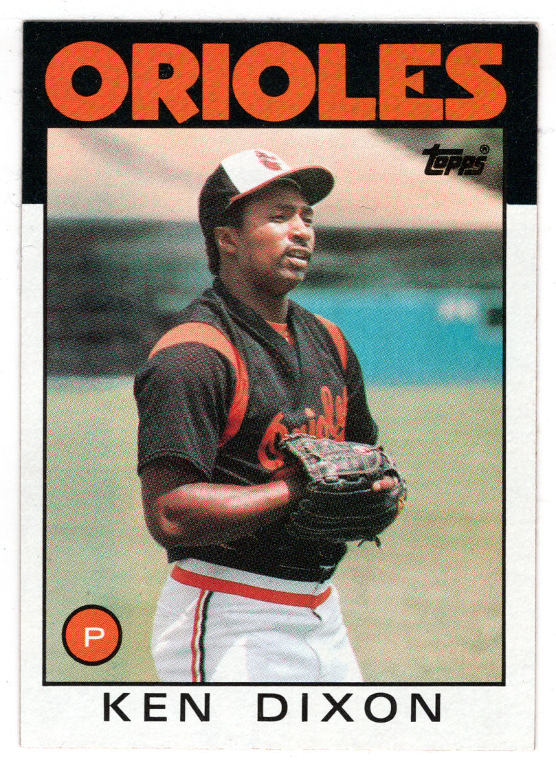 Ken Dixon - Baltimore Orioles (MLB Baseball Card) 1986 Topps # 198 Mint