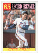 Keith Hernandez - New York Mets - '85 Record Breaker (MLB Baseball Card) 1986 Topps # 203 Mint