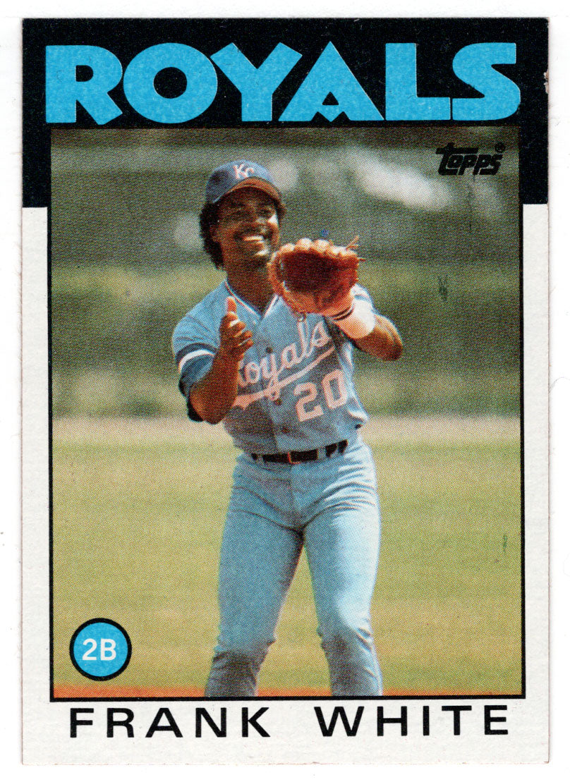 Frank White - Kansas City Royals (MLB Baseball Card) 1986 Topps # 215 Mint