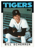 Bill Scherrer - Detroit Tigers (MLB Baseball Card) 1986 Topps # 217 Mint