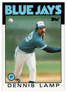 Dennis Lamp - Toronto Blue Jays (MLB Baseball Card) 1986 Topps # 219 Mint