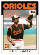 Lee Lacy - Baltimore Orioles (MLB Baseball Card) 1986 Topps # 226 Mint
