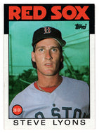 Steve Lyons - Boston Red Sox (MLB Baseball Card) 1986 Topps # 233 Mint