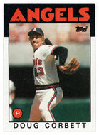 Doug Corbett - California Angels (MLB Baseball Card) 1986 Topps # 234 Mint