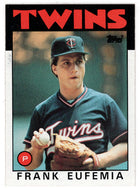 Frank Eufemia RC - Minnesota Twins (MLB Baseball Card) 1986 Topps # 236 Mint