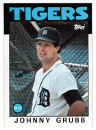 Johnny Grubb - Detroit Tigers (MLB Baseball Card) 1986 Topps # 243 Mint