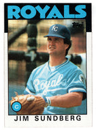Jim Sundberg - Kansas City Royals (MLB Baseball Card) 1986 Topps # 245 Mint