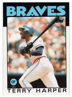 Terry Harper - Atlanta Braves (MLB Baseball Card) 1986 Topps # 247 Mint