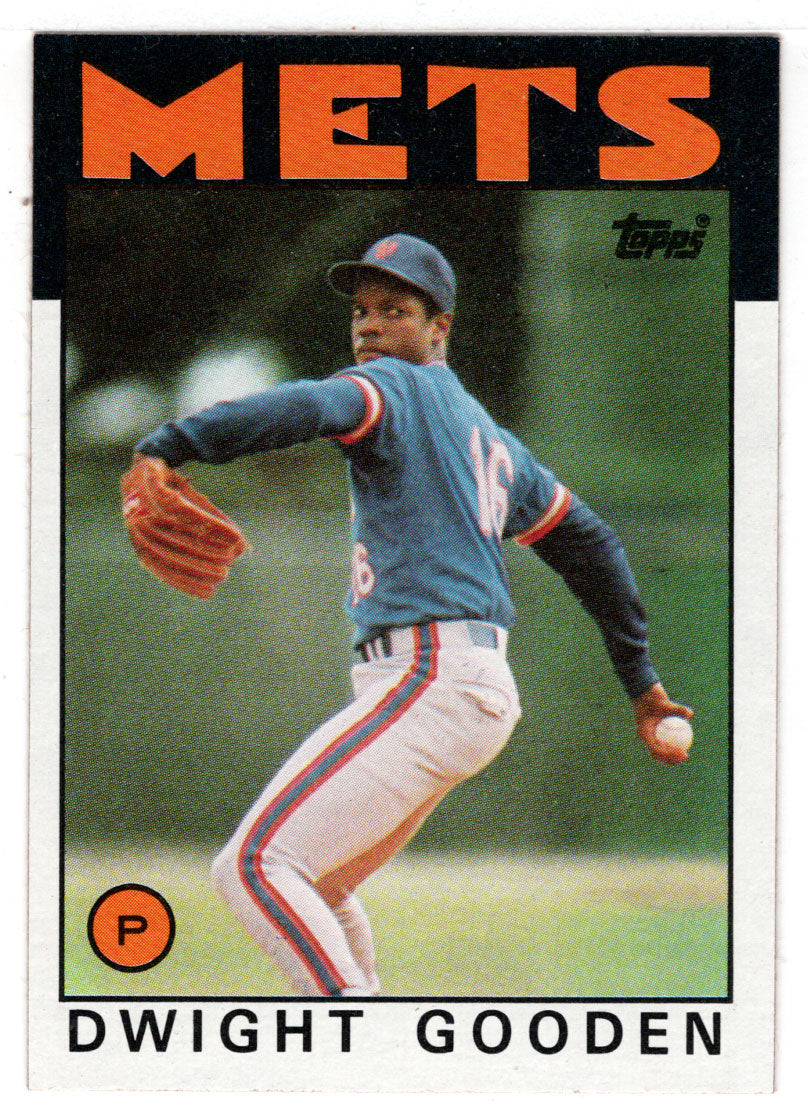 Dwight Gooden - New York Mets (MLB Baseball Card) 1986 Topps # 250 Mint