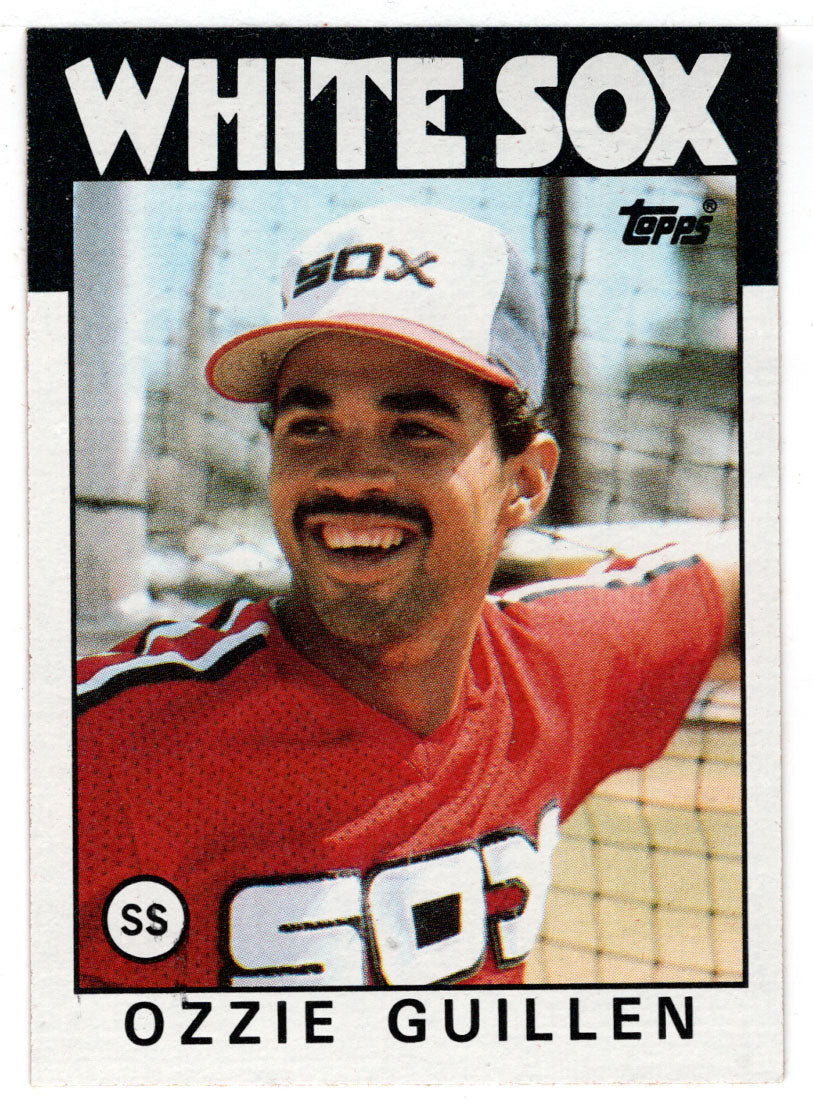 Ozzie Guillen RC - Chicago White Sox (MLB Baseball Card) 1986 Topps # 254 Mint