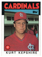 Kurt Kepshire - St. Louis Cardinals (MLB Baseball Card) 1986 Topps # 256 Mint
