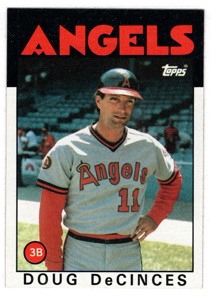 Doug DeCinces - California Angels (MLB Baseball Card) 1986 Topps # 257 Mint