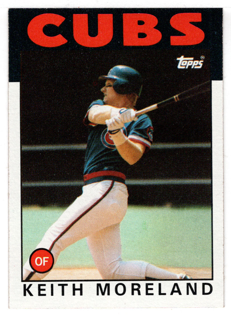 Keith Moreland - Chicago Cubs (MLB Baseball Card) 1986 Topps # 266 Mint