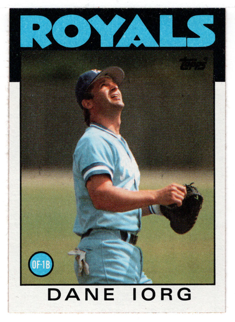 Dane Iorg - Kansas City Royals (MLB Baseball Card) 1986 Topps # 269 Mint
