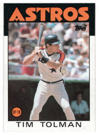 Tim Tolman RC - Houston Astros (MLB Baseball Card) 1986 Topps # 272 Mint