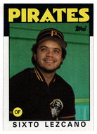 Sixto Lezcano - Pittsburgh Pirates (MLB Baseball Card) 1986 Topps # 278 Mint