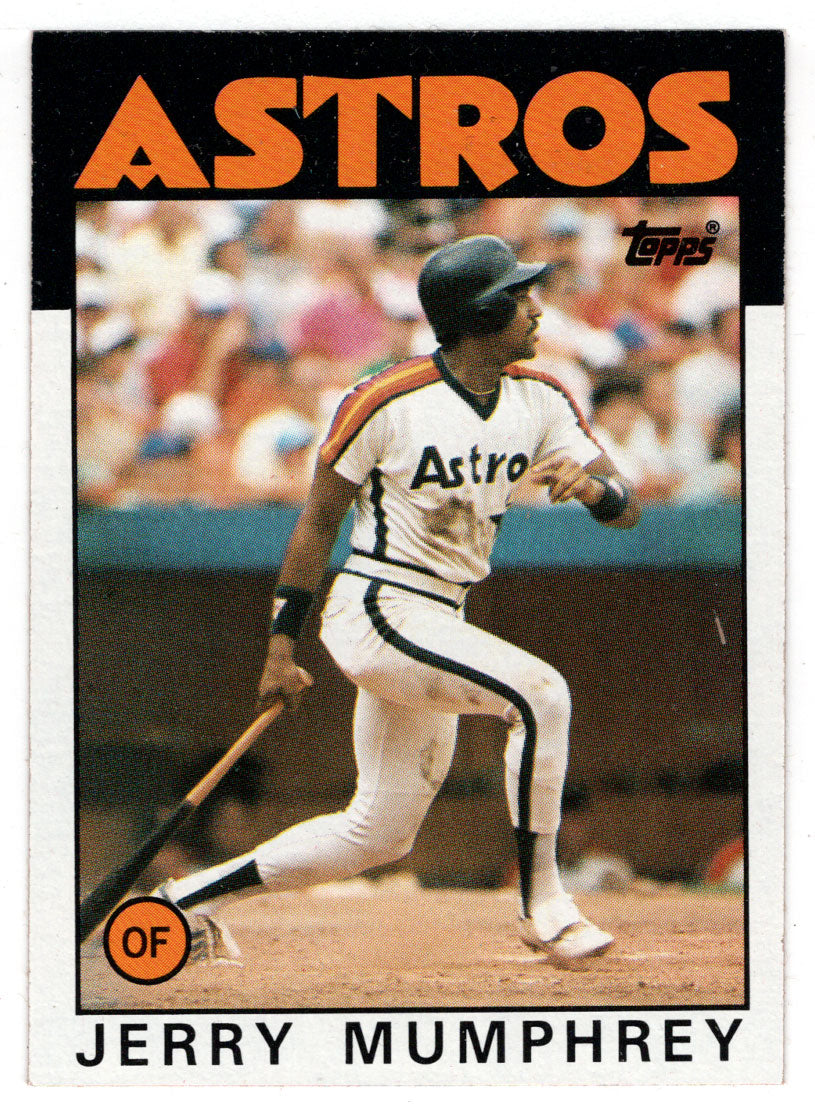 Jerry Mumphrey - Houston Astros (MLB Baseball Card) 1986 Topps # 282 Mint