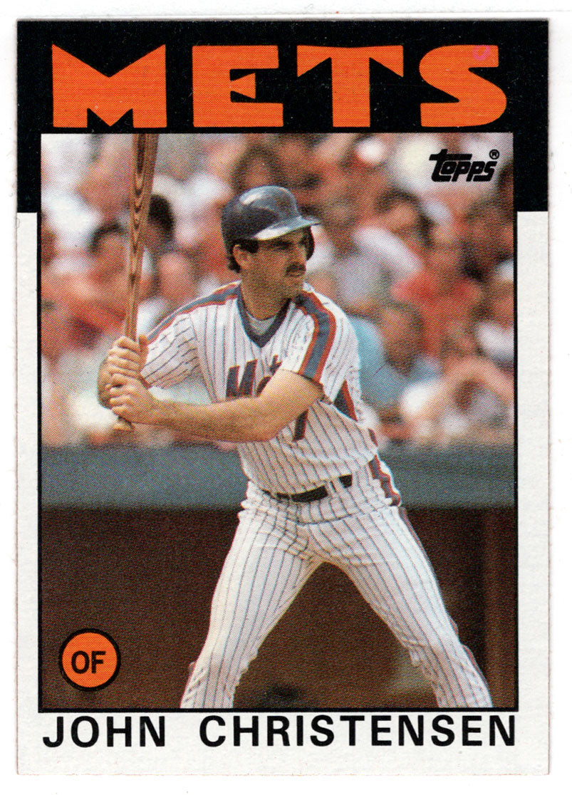 John Christensen RC - New York Mets (MLB Baseball Card) 1986 Topps # 287 Mint