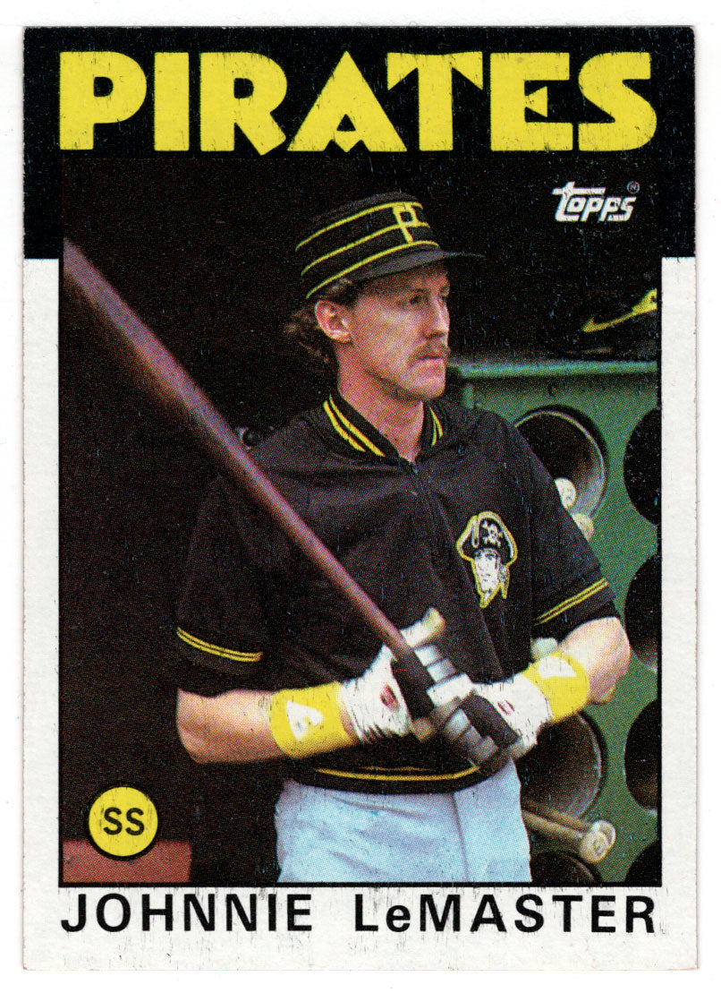 Johnnie LeMaster - Pittsburgh Pirates (MLB Baseball Card) 1986 Topps # 289 Mint