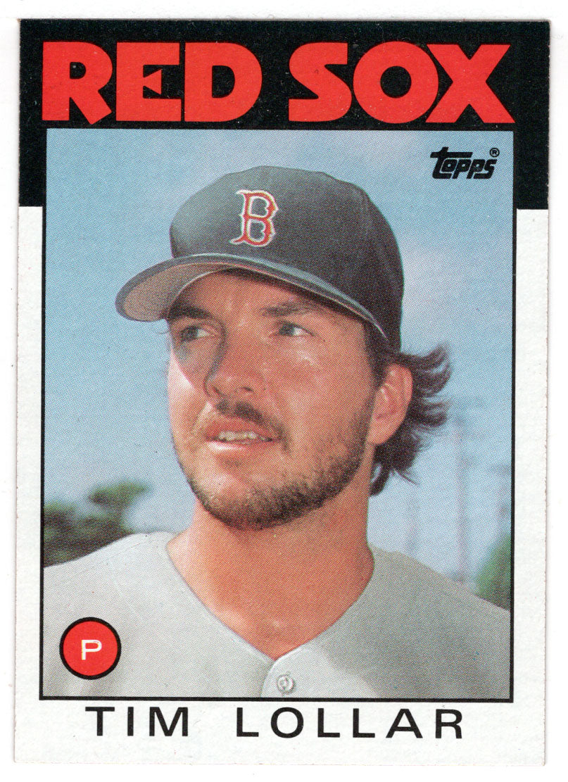 Tim Lollar - Boston Red Sox (MLB Baseball Card) 1986 Topps # 297 Mint