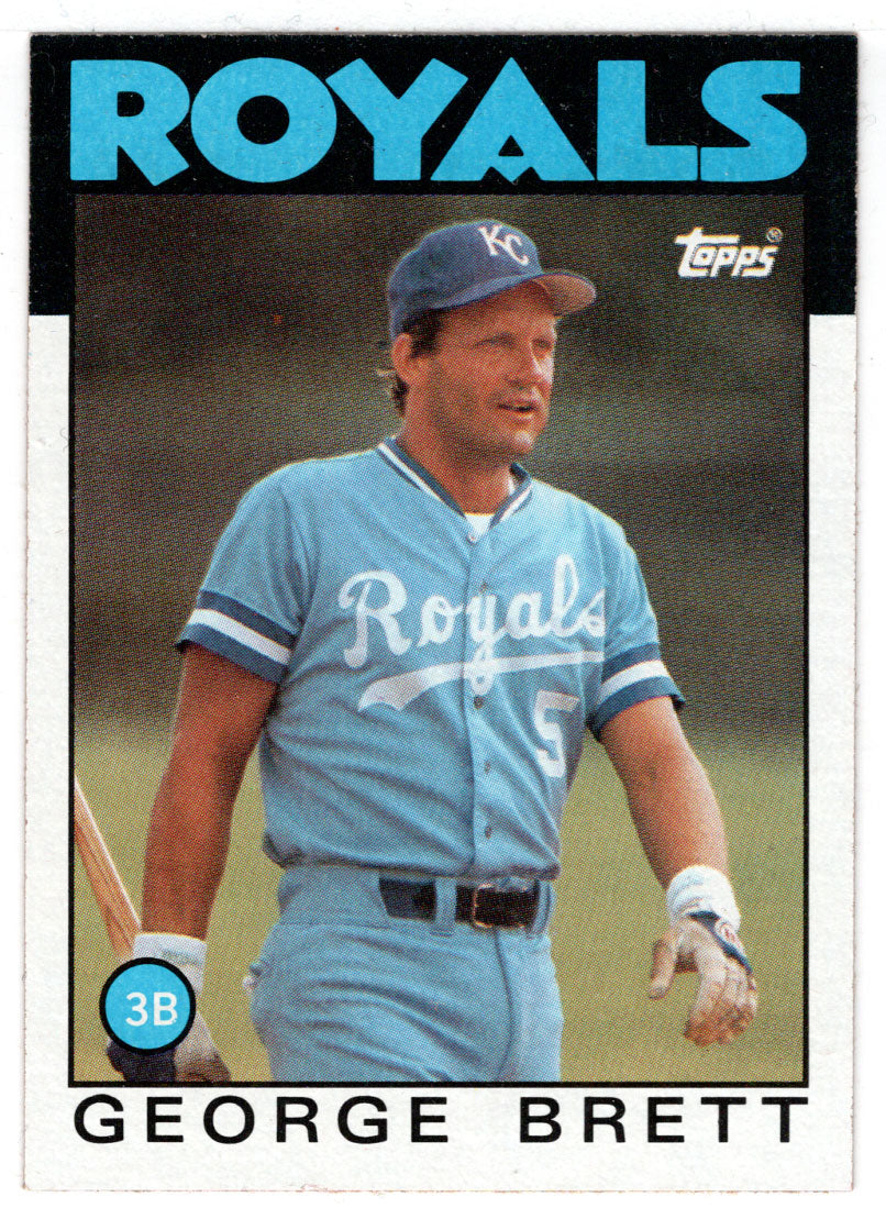 George Brett - Kansas City Royals (MLB Baseball Card) 1986 Topps # 300 Mint
