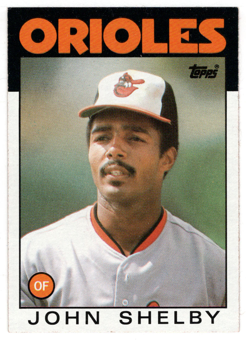 John Shelby - Baltimore Orioles (MLB Baseball Card) 1986 Topps # 309 Mint