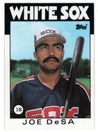 Joe DeSa RC - Chicago White Sox (MLB Baseball Card) 1986 Topps # 313 Mint