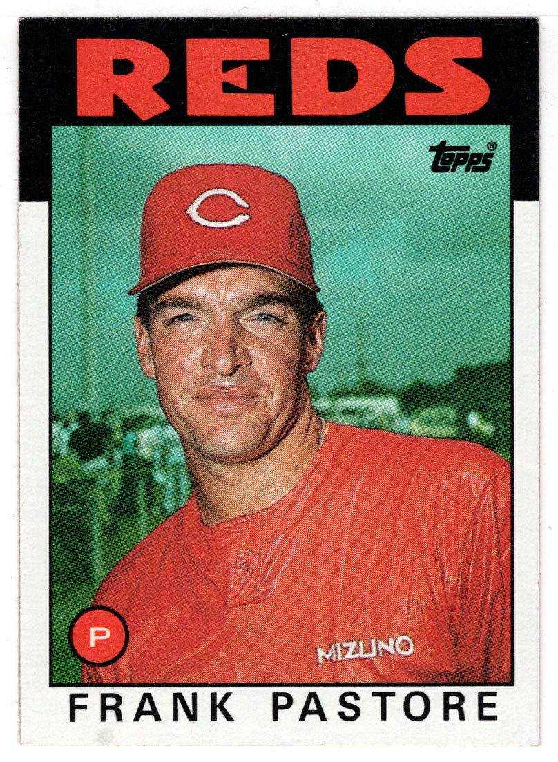 Frank Pastore - Cincinnati Reds (MLB Baseball Card) 1986 Topps # 314 Mint